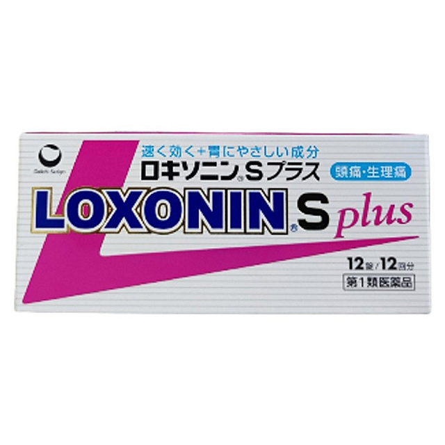 Loxonin S plus 12tab / ថ្នាំបំបាត់បំបាត់ការឈឺចាប់